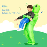 ET-Aliens Inflatable Costume Scary Monster Cosplay For Adult Kids Thanksgiving Christmas Party Festival Stage Children Clothing 6