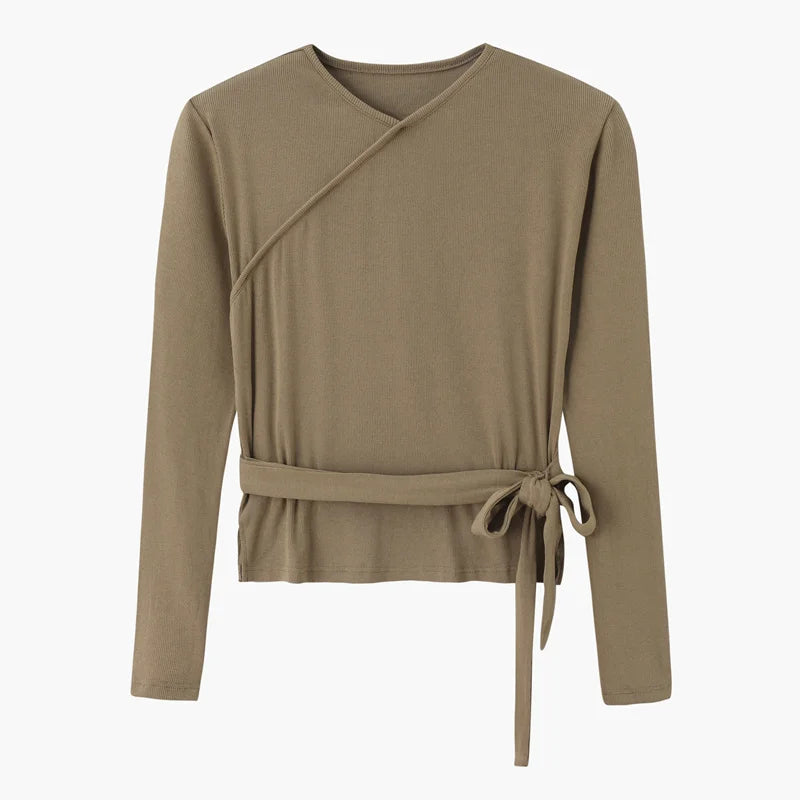 AS-2024-woman-clothes-thicken-ribbing-closed-fit-wrap-tops-Satin-Adjustable-straps-dress-ship-out