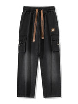Men’s Big & Tall Wide-Leg Cargo Jeans