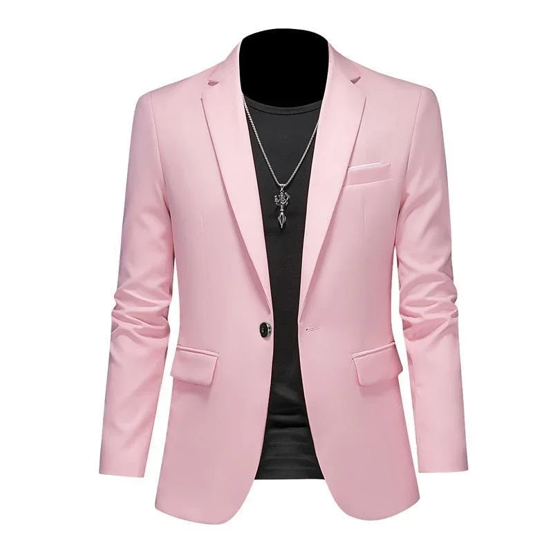 Boutique-Fashion-Solid-Color-High-end-Brand-Casual-Business-Men-s-Blazer-Groom-Wedding-Gown-Blazers
