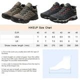 High Quality Leather Hiking Shoes Durable Outdoor Sport Men Trekking Leather Shoes Lace-Up Climbing Hunting Sneakers 6