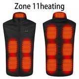 Men's 17-Zone USB Electric Heated Vest