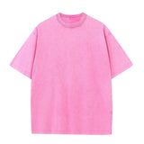 230G Cotton American Large Size T Shirts Men 4