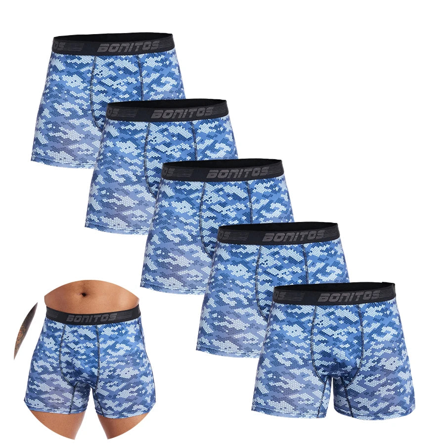 5-Piece Men’s Luxury Boxers & Briefs Collection