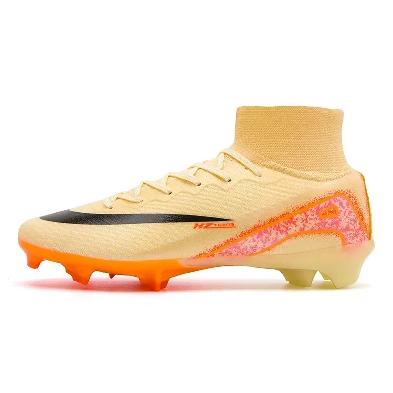 Men Soccer Shoes Society Professional Soccer Cleats Adult Fast Turf Training Football Shoes Outdoor Futsal Football Field Boots