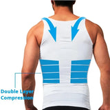 Men's Body Shaper Compression Vest | Slimming Undershirt & Waist Trainer for Belly Control 2