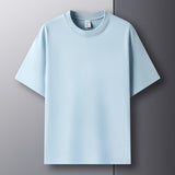 100% pure cotton summer high-end brand Men T-shirt 6