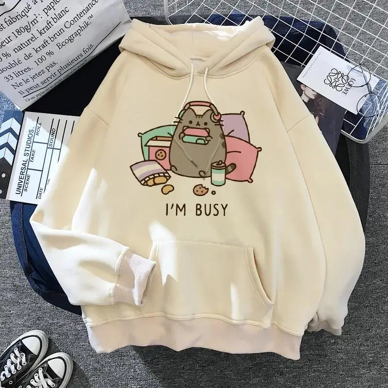 Kawaii Cat Ears Oversized Hoodie