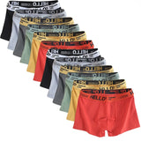 6pieces Mens Underwear Men Cotton Underpants Male Pure Men Panties Shorts Breathable Boxer Shorts Comfortable soft Plus size