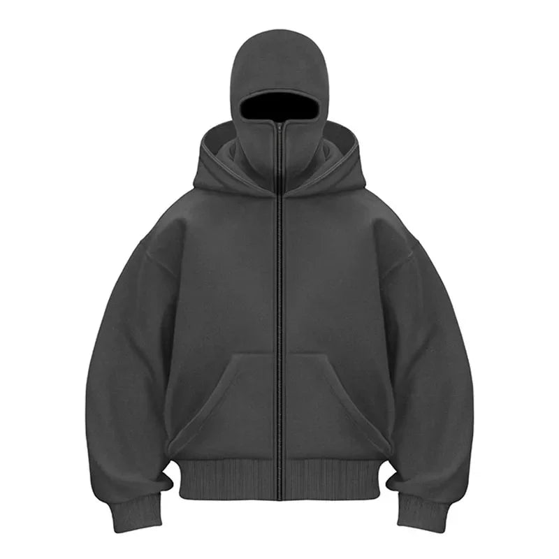 Essential Zip-Up Hooded Sweatshirt