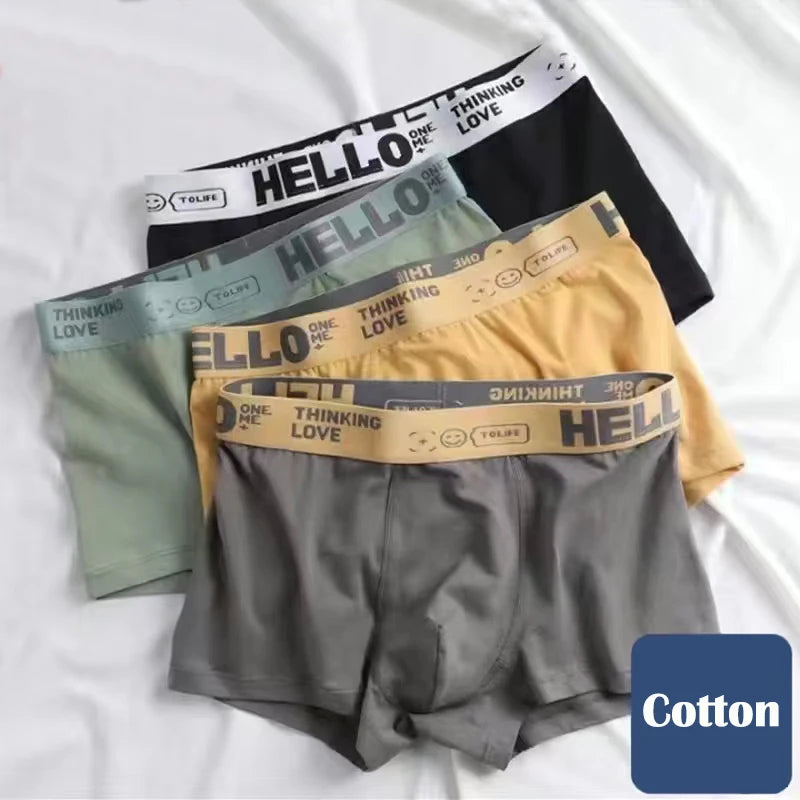 4-Pack Men’s Comfort Cotton Boxer Shorts