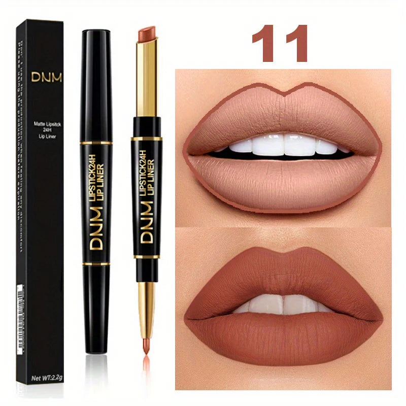 Double-Ended Long-Wear Lipstick & Liner