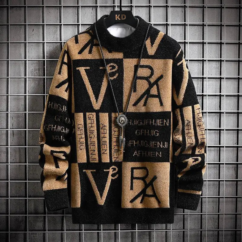 Men-Knitted-Sweater-Stripe-Pullovers-Printing-Round-Neck-Sweater-Autumn-Winter-Designer-Quality-Casual-Men-Clothing