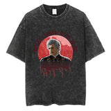 Astarion-Girl-Dinner-Graphic-T-Shirt-Baldurs-Gate-3-Fan-Gamer-Washed-T-Shirts-Women-Men