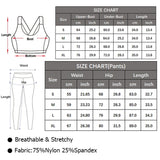 Women Two Pieces Fitness Yoga Set Buttery Soft Running Gym Suit Breathable Quick Dry Sportswear Female Strwetchy Workout Clothes 6