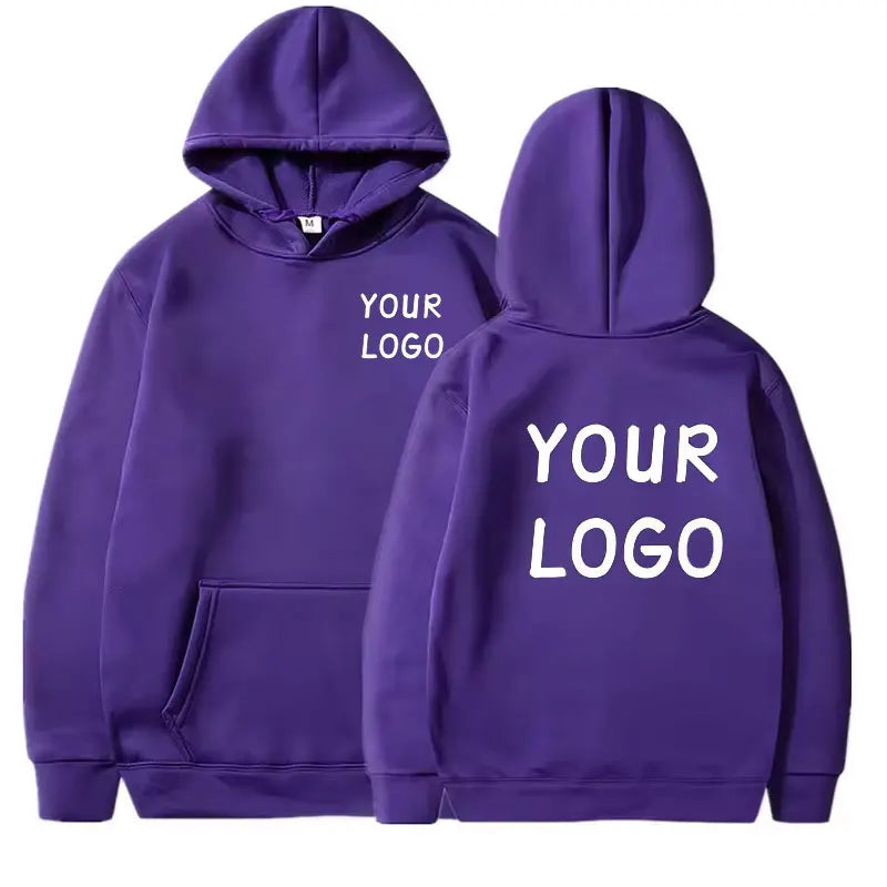 Custom Logo Personalized Unisex Hoodie
