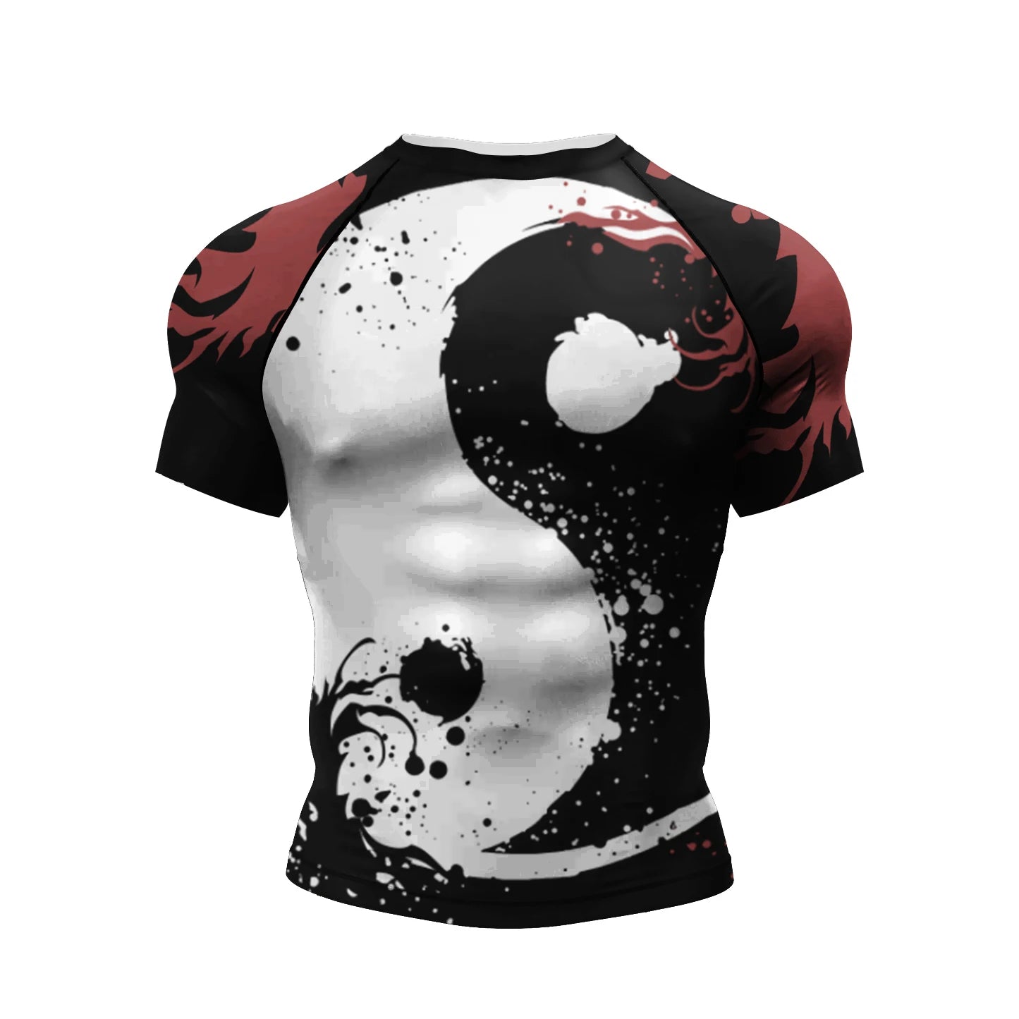 Cody Lundin Short Sleeve Pink Mens Jiu Jitsu BJJ No Gi Rash Guard Sublimation Men Running Training T-shirts Strech Fitness Tees