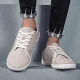 Men's Casual Shoes WideToe Flat-Sole Trainers Outdoor Oversized Men's Footwear Breathable Anti-Slip Basic StyleVersatile Pairing 5