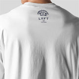 LYFT Jointly Men Running Sports Cotton T-shirt Gym Fitness Bodybuilding Loose Print Shirt Summer Male Jogging Training Tee Tops 2
