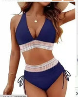 Women’s High-Waist Split Bikini Set
