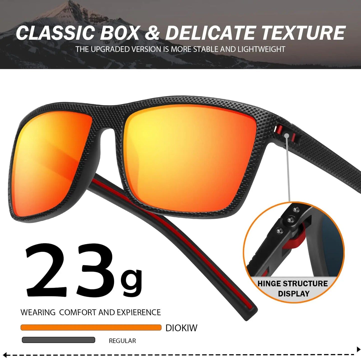 3/4 Pack New Designer Box Polarized Colorful Sunglasses for Men and Women Suitable for Driving, Fishing, Outdoor Sports UV400 4