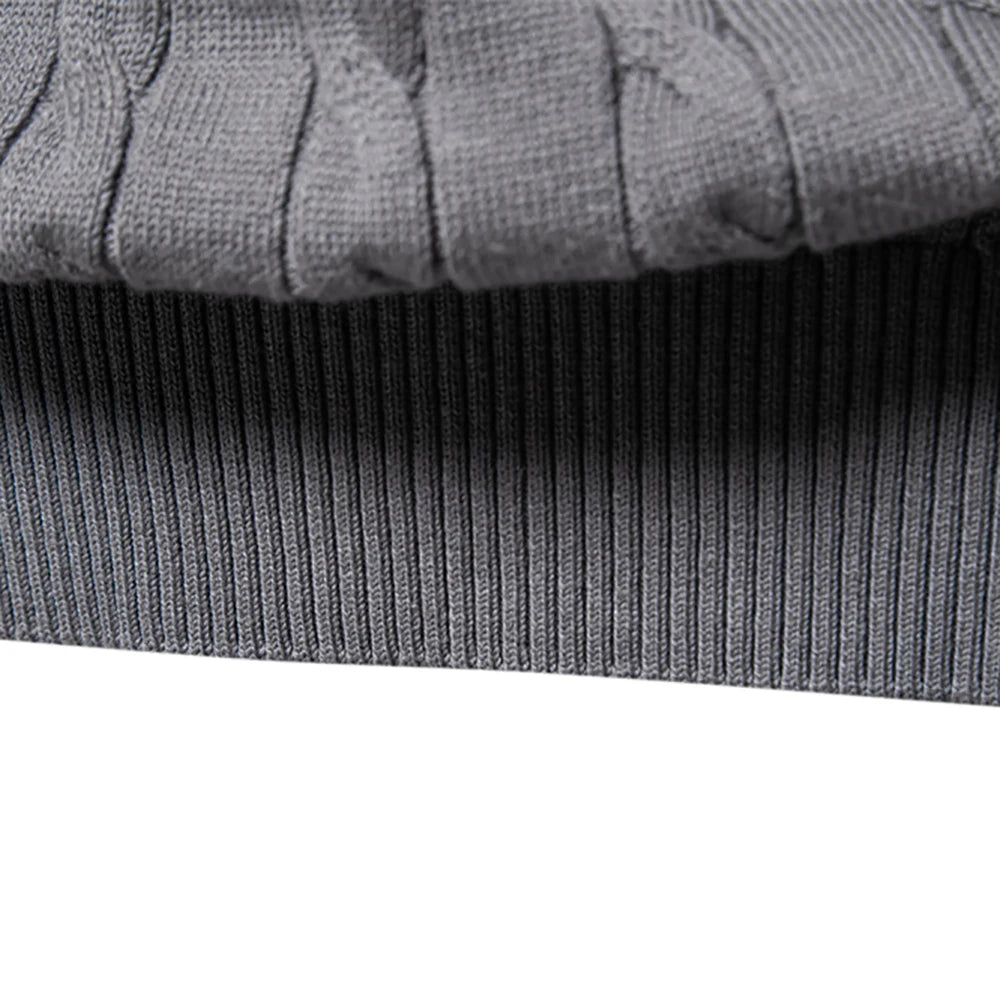 Mens Giraffe Embroidery Cotton Sweaters Round Neck 6