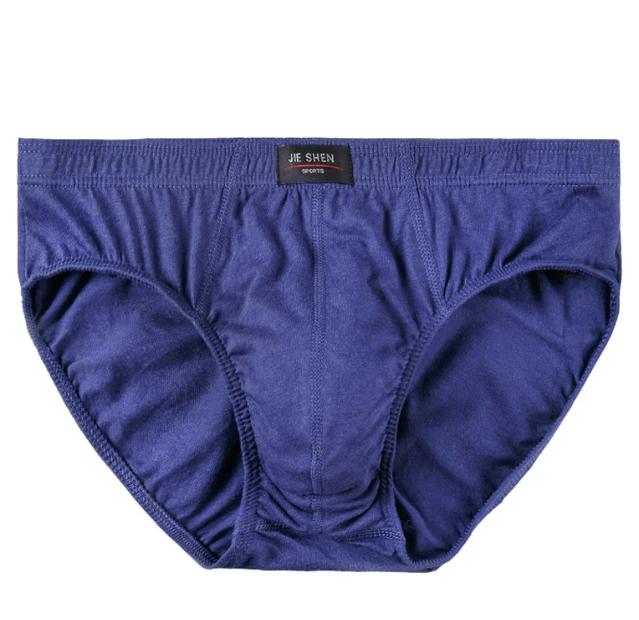 100% Cotton Briefs Mens Comfortable Underpants Man Underwear M/L/XL/2XL/3XL/4XL/5XL 5pcs/ 6