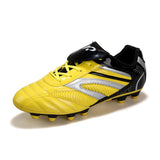 Men Football Soccer Boots Athletic Shoes New Leather Big Size High Top Cleats Training Sneaker Comfortable 2
