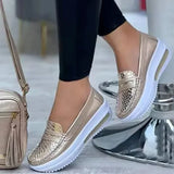 Luxury Designer Women Fashion Loafers Breathable Slip-On Lightweight Woman Sneakers 5