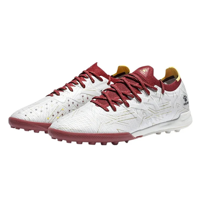 Kelme Adult Soccer Shoes Tf Shredded Spikes Professional Match Training Soccer Shoes Youth Indoor Anti-skid Shoes