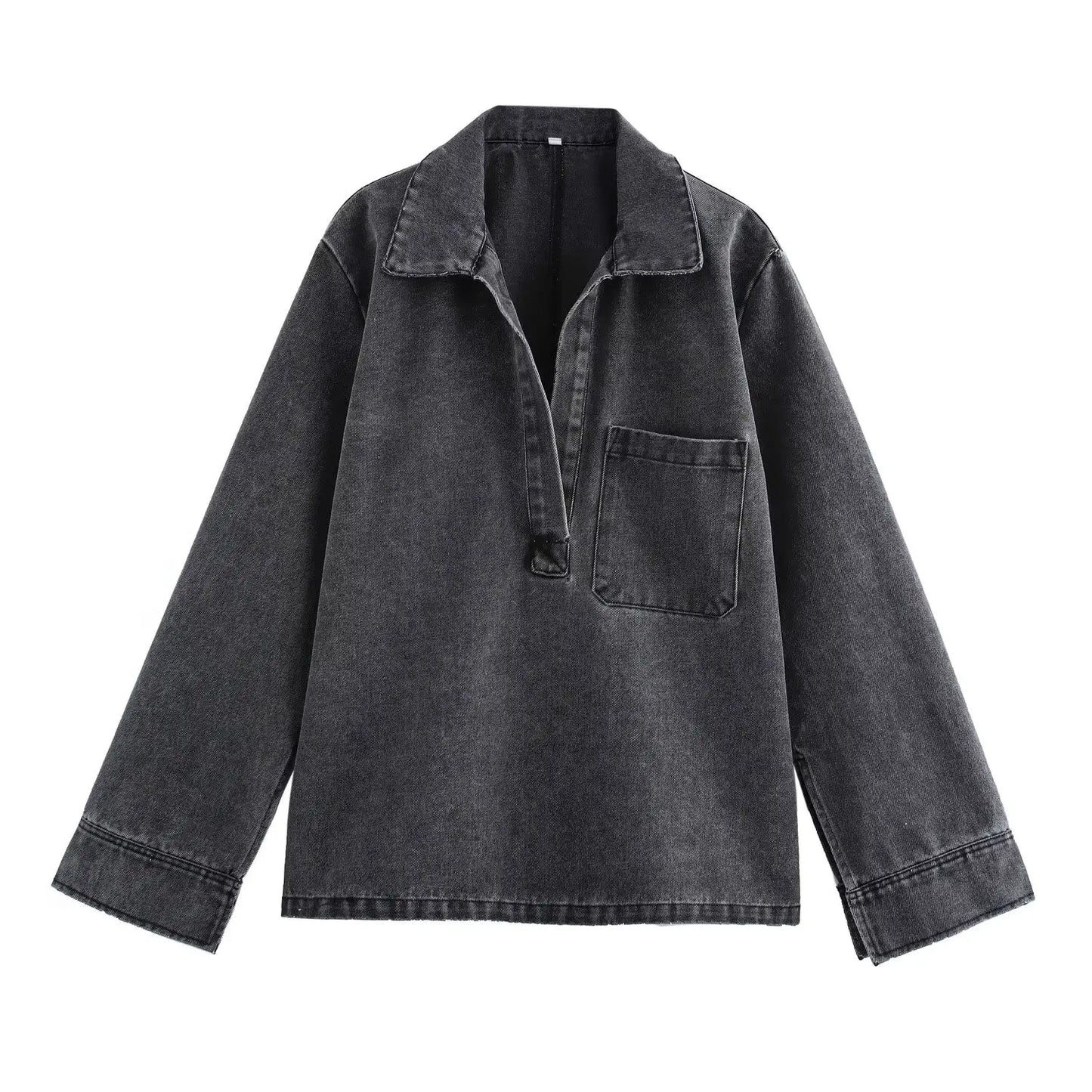Women’s Autumn Denim Two-Piece Set