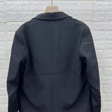 High quality autumn and winter new women's commuting loose fitting double breasted casual suit jacket large suit 5