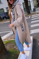 Women’s Elegant Hooded Winter Cardigan