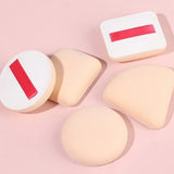 2/3pcs Makeup Sponge Puff, Reusable Dry And Wet Soft Air Cushion Puff, Suitable For Liquid Foundation, Foundation, Concealer 2
