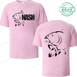 Funny Fishinger Carp Fish Fisherman Sporter T Shirts Men Summer Fashion Harajuku Short Sleeve O Neck Streetwear Black T-shirts 5