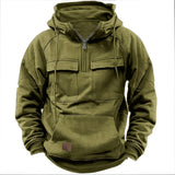 Men’s Urban Multi-Pocket Hoodie
