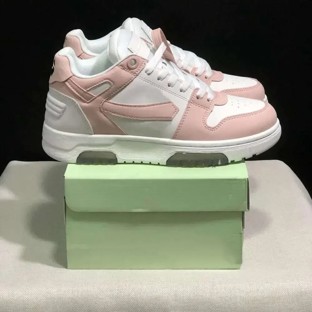 Designer Suede Leather Platform Sneakers