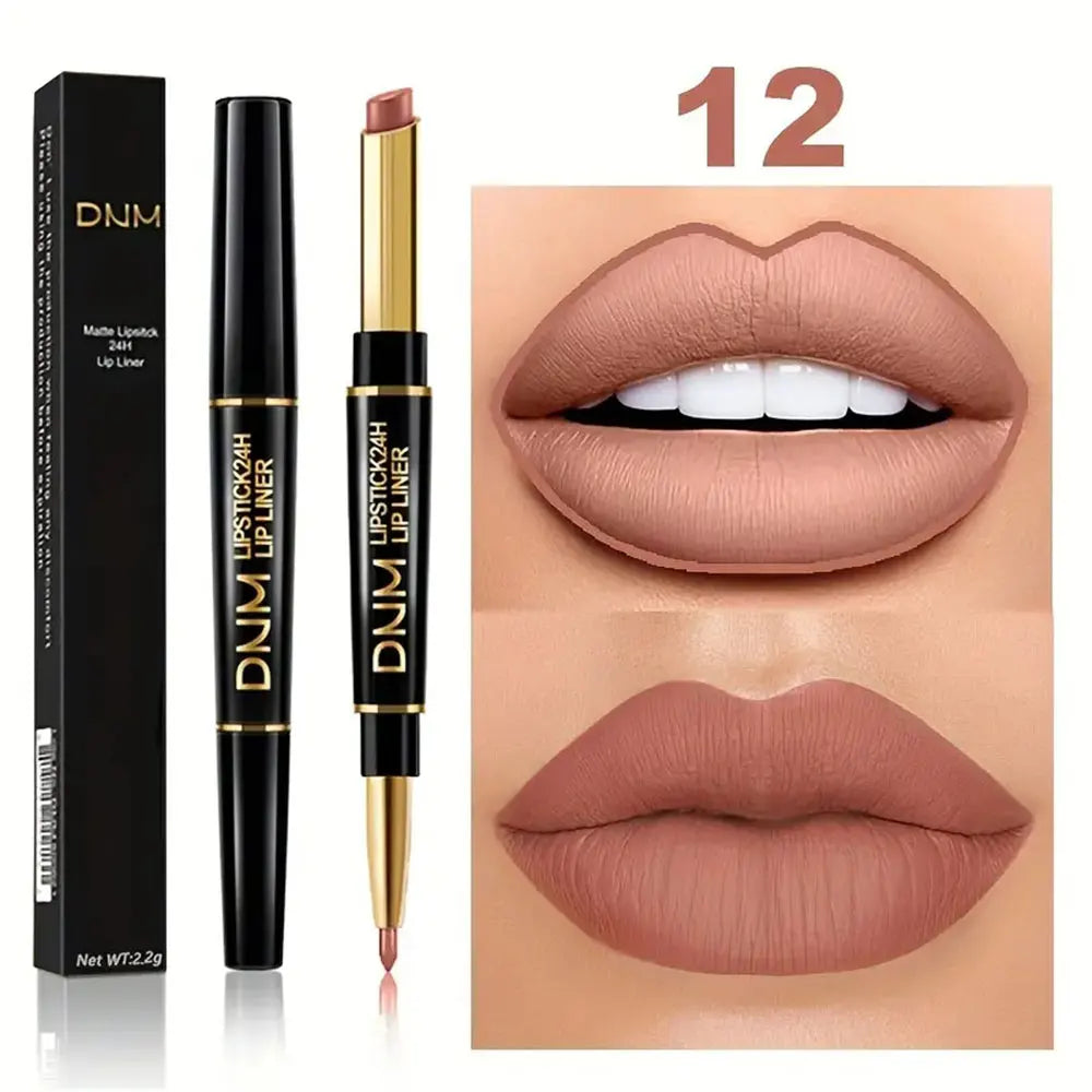 Double-Ended Long-Wear Lipstick & Liner
