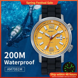 Miyota 8205 20ATM Diver Automatic Mechanical Watch Men Waterproof Wristwatch Swimming Self Winding Watch