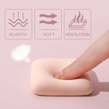 3Pcs Soft Cute Makeup Puff Set Dry Wet Combined Cosmetic Sponge Cushion Puff Foundation Cream Blender Makeup Tools Accessories 4