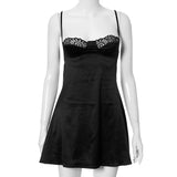 NEONBABIPINK-Sexy-White-Lace-Trim-Satin-Sundress-Fairycore-Backless-Low-Cut-A-Line-Mini-Dresses-for