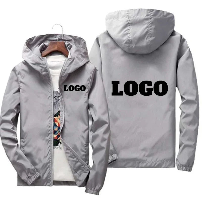Custom Brand Logo Autumn Jacket Men Waterproof Warm Windbreaker Casual Clothing Big Size 6Xl Men Green Black Red Jacket Outdoor 5