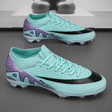 Mid-top New Men Soccer Shoes Cleats Hot-selling Non-Slip FG/TF Football Boots High-quality Match Sneakers Futsal Indoor