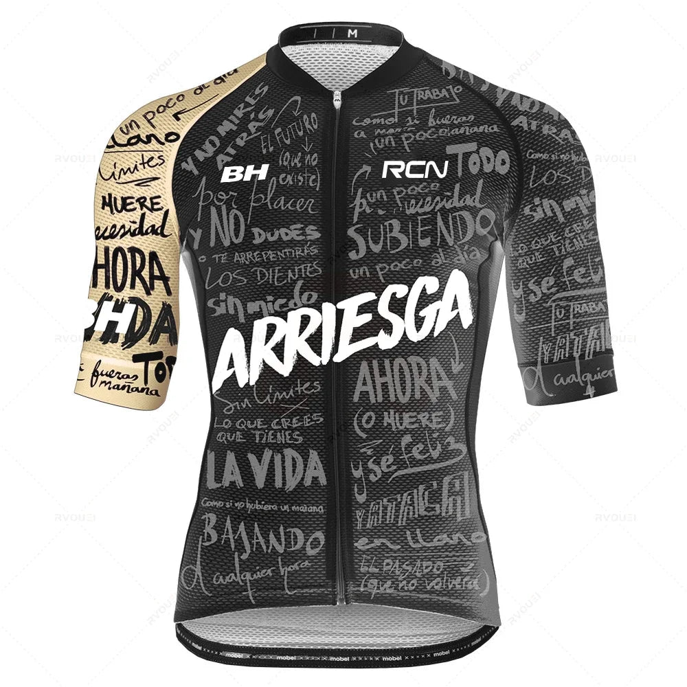 RCN Men's Cycling Jersey & Bib Shorts Summer Set
