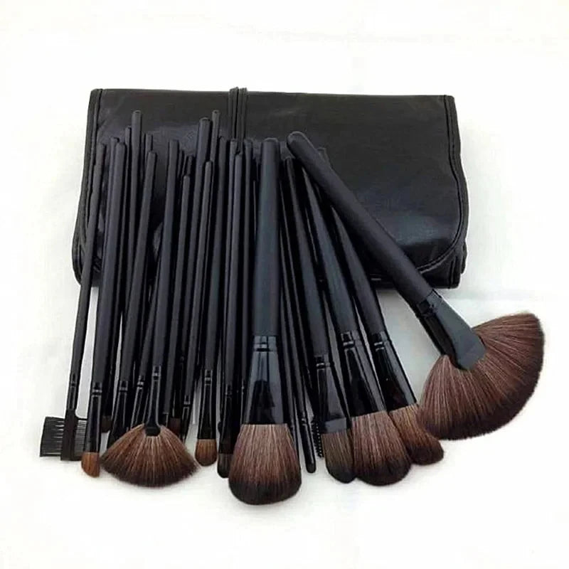 Professional 24-Piece Makeup Brush Set with Gift Bag