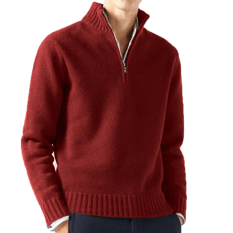 Autum-Men-Turtlenecks-Sweaters-Knitwear-Pullovers-Solid-Color-Long-Sleeved-Sweater-Male-Casual-Daily-Warm-Coats
