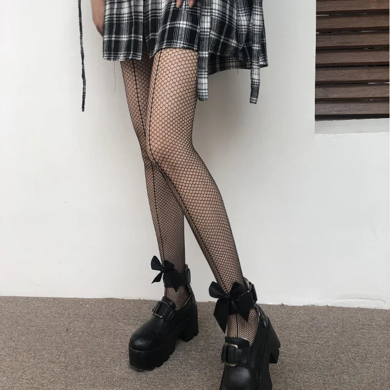 SP-CITY-Dot-Printed-Transparent-Sexy-Women-s-Pantyhose-Breathable-Tights-Anti-Stripping-Silk-Arbitrarily-Cut