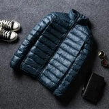 Men’s Ultra-Lightweight Packable Down Jacket