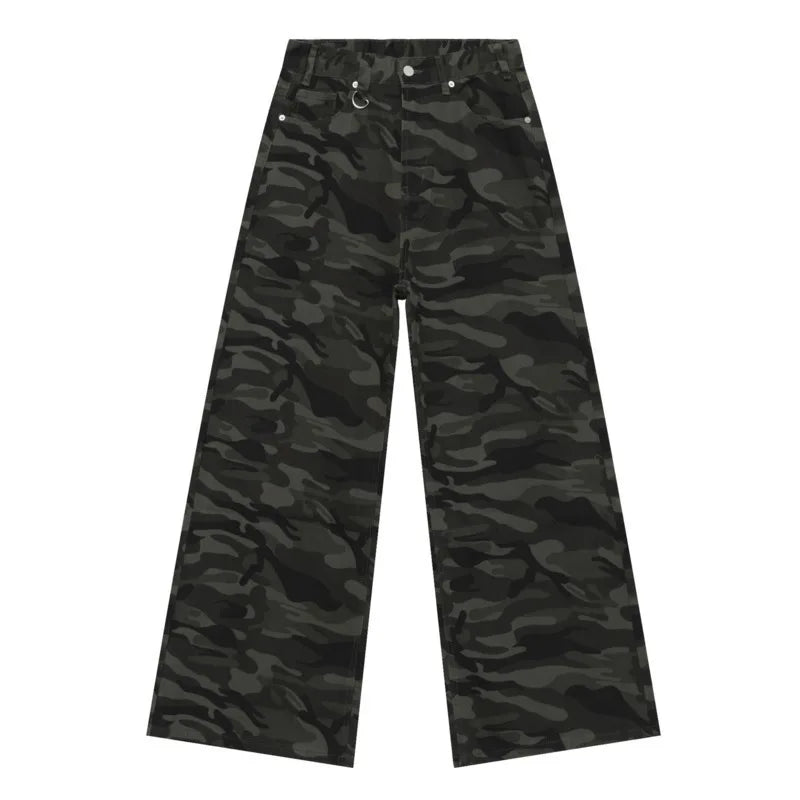 IEFB-Summer-Men-s-Denim-Pants-Old-Blue-Washed-Male-Jeans-Straight-Casual-Menwear-Loose-Wide