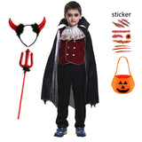 Kids' Gothic Vampire & Ghost Bride Costume